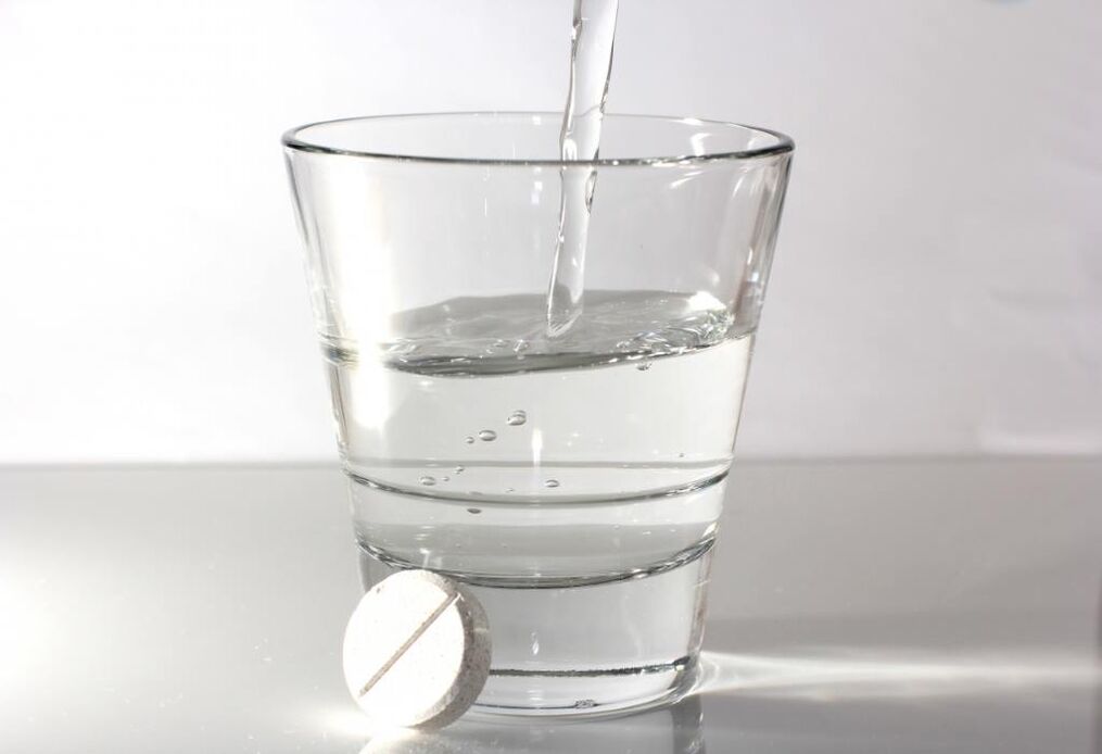 voda a pilulka na léčbu osteochondrózy