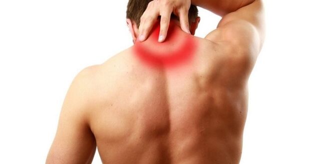bolest krku v důsledku výrůstků na obratlích